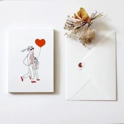 Carte Postale Double My Girl -Petits Trésors Soldes p 4454 supp 2 220420104633