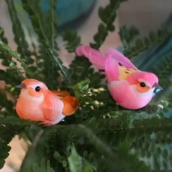 Petit Oiseau Décoratif à Clipser Orange 8 Petit Oiseau Décoratif à Clipser Orange -Petits Trésors Soldes p 4461 supp 2 220422162118