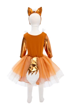 D&eacute;guisement Robe Et Serre-t&ecirc;te Renard - 5/6 Ans -Petits Trésors Soldes p 4703 supp 3 221122183735