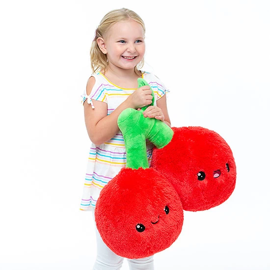 Peluche Squishable Cerise - Cherries Squishable 5 Peluche Squishable Cerise - Cherries Squishable – Image 3