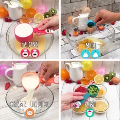 Coffret Cuisine Enfant Chefclub : Les Tasses &agrave; Mesurer -Petits Trésors Soldes p 4717 supp 3 221110132420