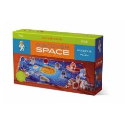 Puzzle 100 Pi&egrave;ces Et Figurines - Space