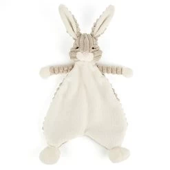 Doudou Plat B&eacute;b&eacute; Jellycat Li&egrave;vre - Cordy Roy Baby Hare Soother - Srs4ha