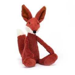 Peluche Jellycat Renard - Harkle Fox - Hark3f 30 Cm