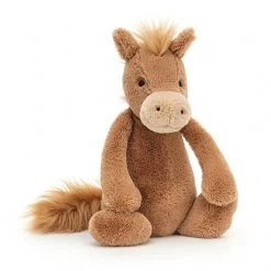 Peluche Jellycat Poney - Bashful Poney Small - Bass6pony 18cm