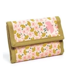 Portefeuille - Oiseau Ros&eacute;