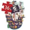 Puzzle G&eacute;ant - Le Bateau De Pirates 36 Pi&egrave;ces -Petits Trésors Soldes p 4960G 221217180610