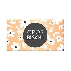 Tablette Chocolat Cadeau Bio - Gros Bisou