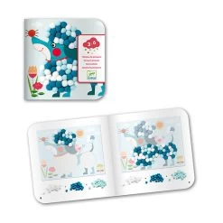 Tableau Collage De Pompons - Chiens &agrave; Caresser -Petits Trésors Soldes p 5051 supp 3 221223164101