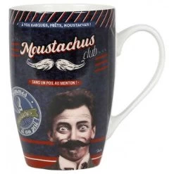 Mug Moustachus - C&eacute;ramique