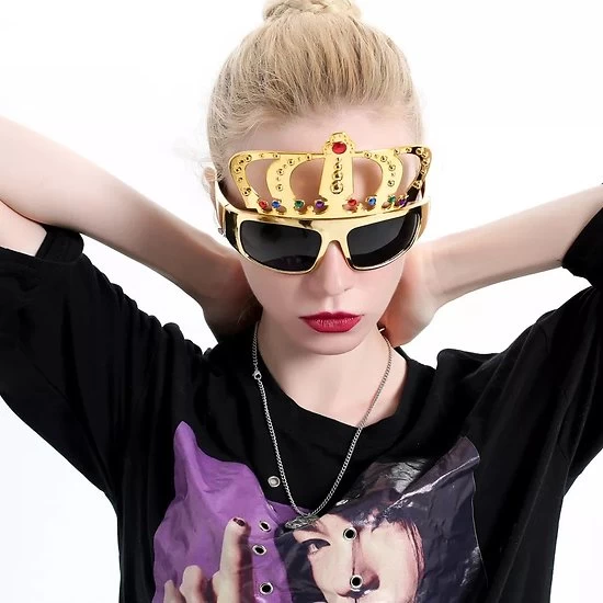 Lunette Déguisement Couronne Or 5 Lunette Déguisement Couronne Or – Image 3