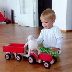 Doudou Peluche Mouton - Bleu -Petits Trésors Soldes p 512 supp 3 201118143257